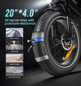 Samebike LOTDM200-II 750W elektriratas