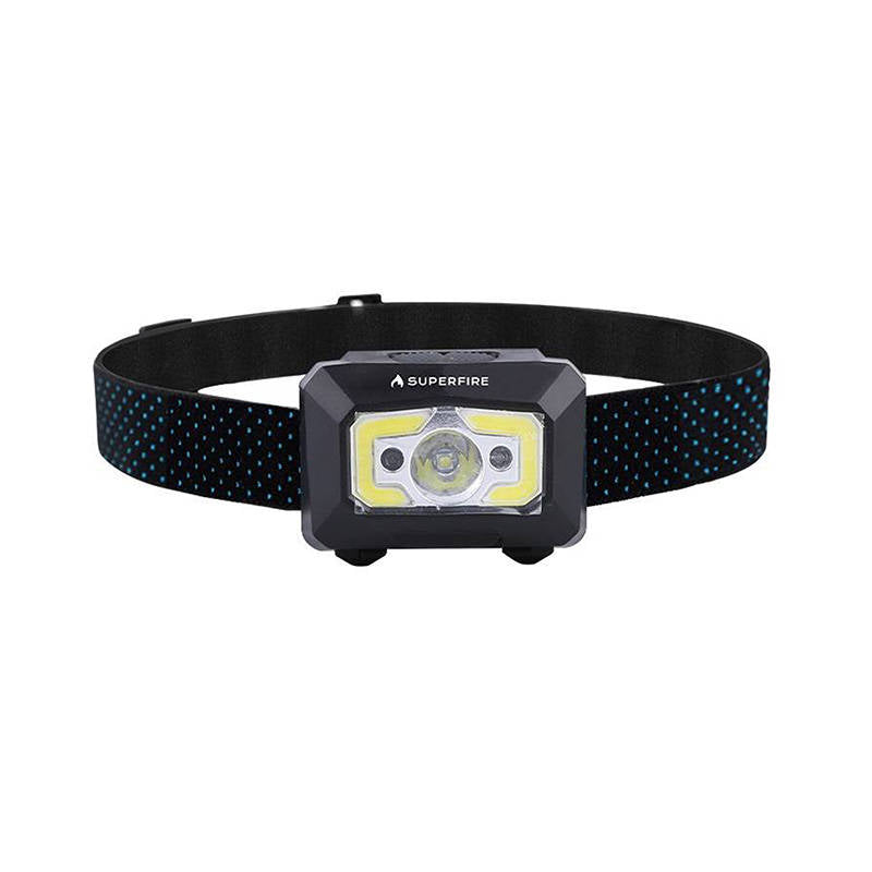 Superfire X30 headlamp, 340 lm, USB, 5 modes, 130 m
