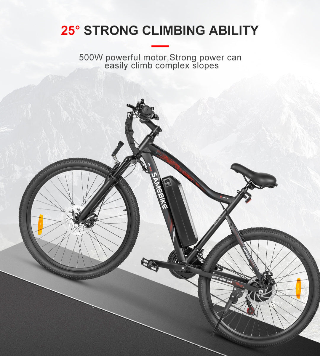 Samebike SY26-II elektriline maastikuratas