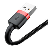 Baseus Cafule USB Lightning Cable 2.4A 1m (Red+Black)