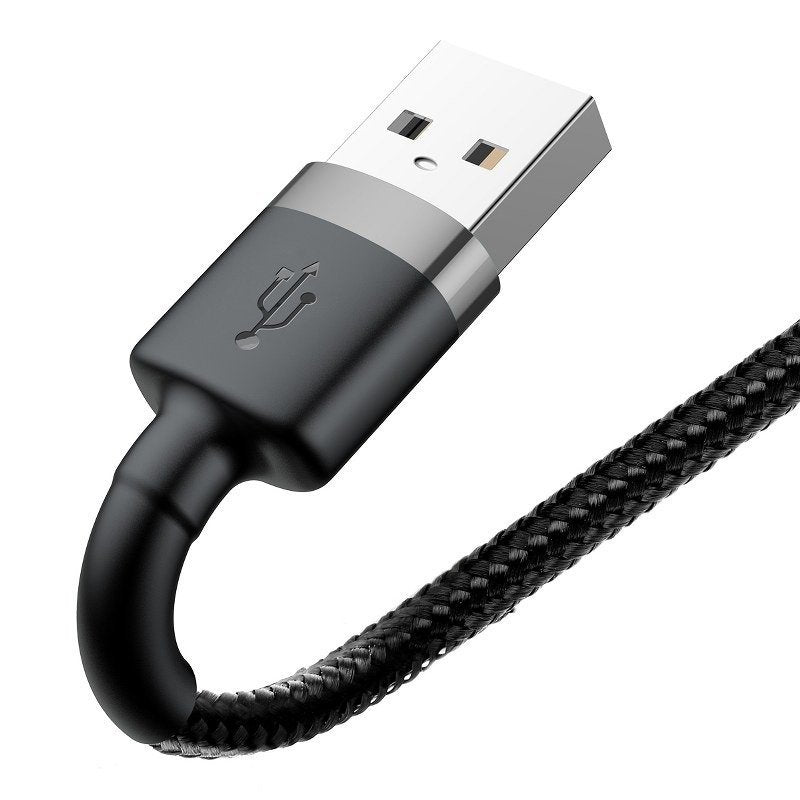 Baseus Cafule USB Lightning Cable 2,4A 1m (Gray+Black)