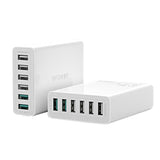 Charger 6x USB Blitzwolf BW-S15, QC 3.0, 60 W (white)