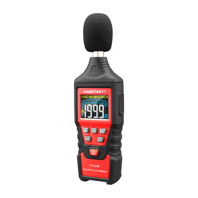 Digital decibel meter Habotest HT622B USB A/C
