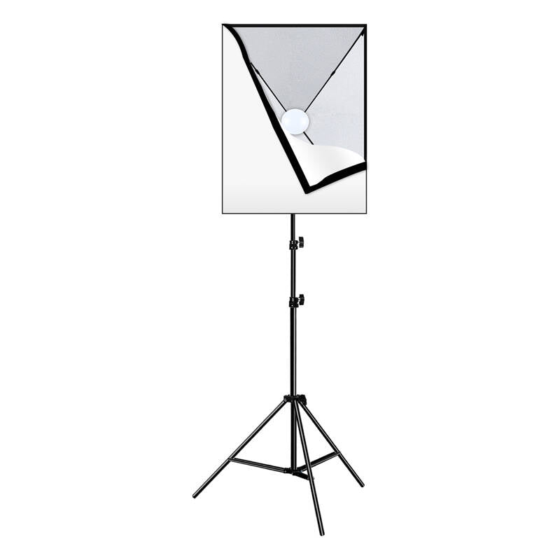 Studio set Puluz LED softbox 50x70cm, tripod, LED bulb 1 pc PU5070EU
