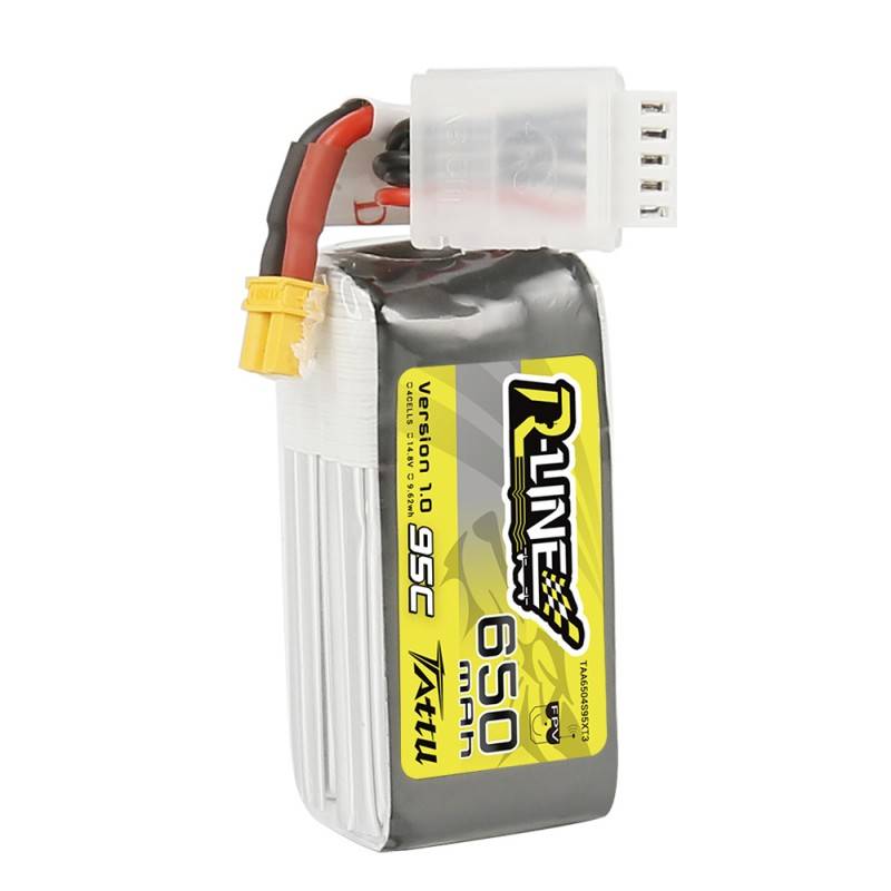 Battery Tattu R-Line 650mAh 14,8V 95C 4S1P XT30