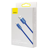 Baseus Crystal Shine cable USB to Lightning, 2.4A, 1.2m (blue)