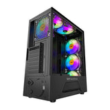 Darkflash LEO computer case (black)