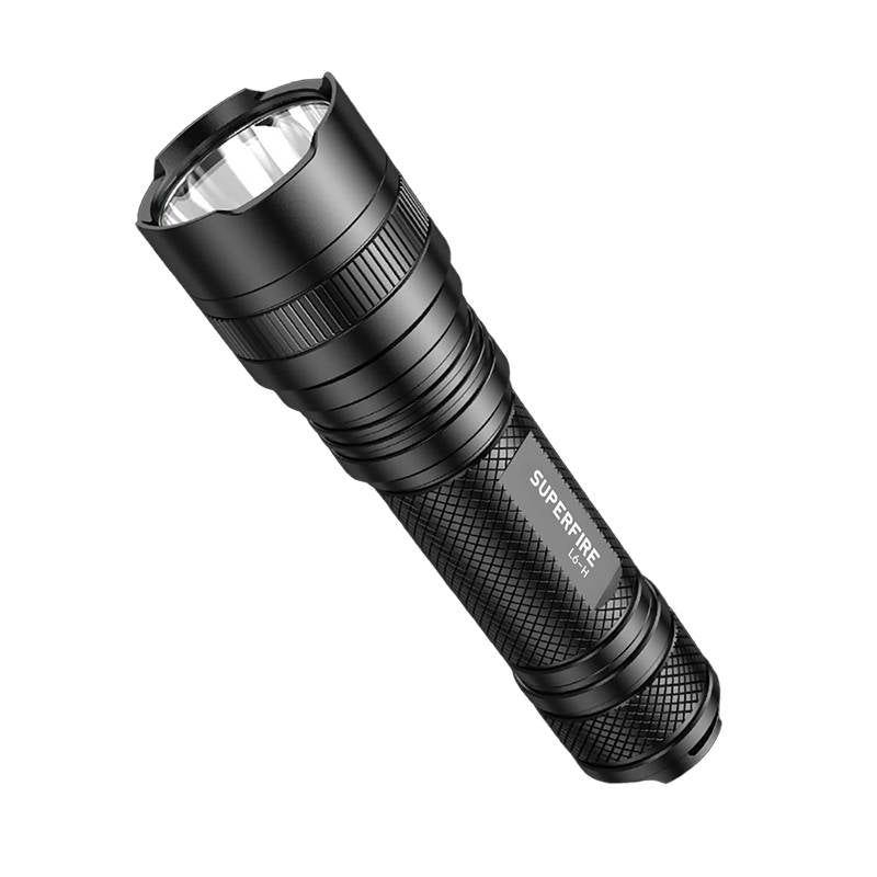 Superfire L6-H flashlight, 900 lm, 15W, USB-C, 5 modes