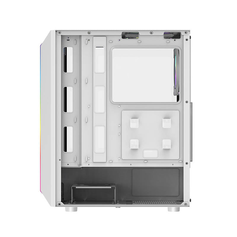Darkflash DK151 LED computer case (white) + 3 RGB fans