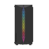 Darkflash DK151 LED computer case (black) + 3 RGB fans