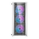 Darkflash DK352 Plus computer case (black and white) + 4 ARGB fans
