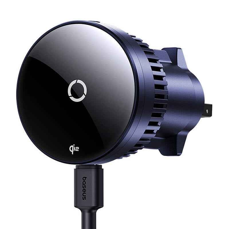Baseus MagPro car mount with 15W Qi2.0 inductive charger (black)