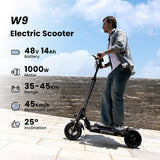 iScooter W9 Elektriline tõukeratas 1000W 48V 14Ah