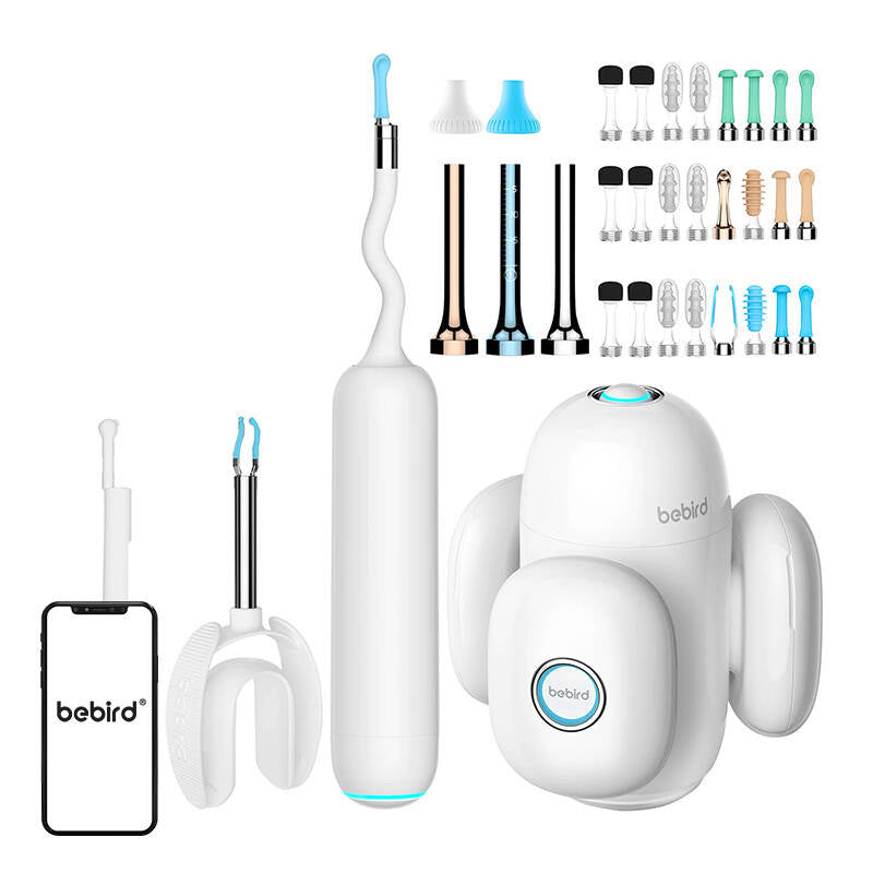 Otoscope with ear cleaning camera Bebird Home 30S (white)