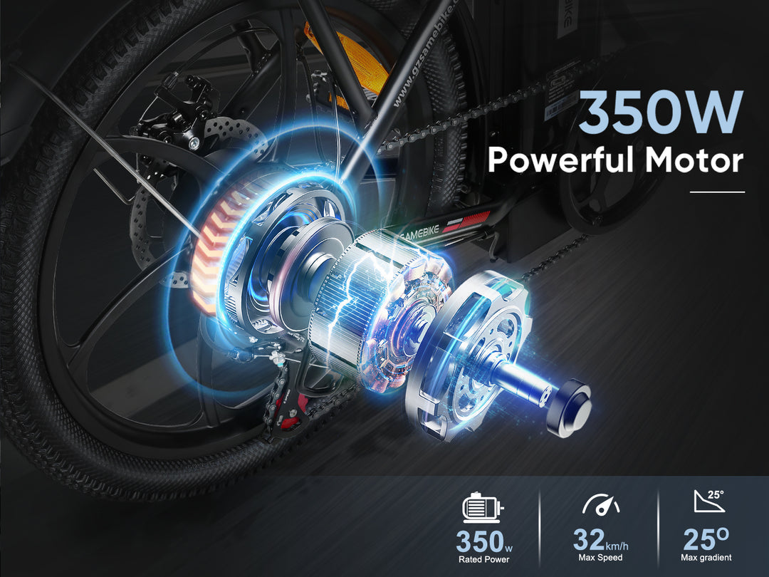 SAMEBIKE CY20 Elektriratas 350W 13Ah