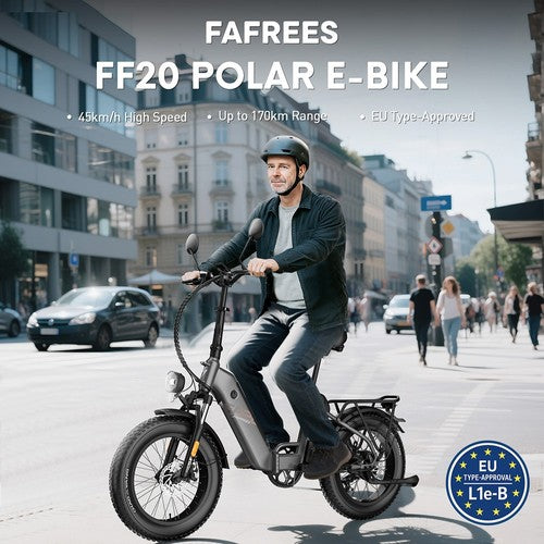 Fafrees FF20 Polar elektriline jalgratas, 500W mootor, 48V 26.8Ah