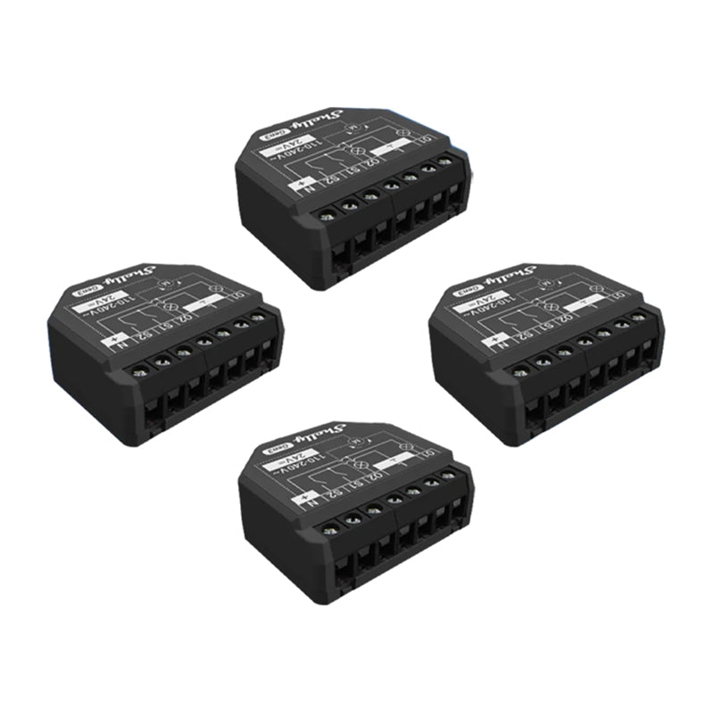 Shelly 2PM Gen3 Set of 4 Controller WiFi/Bluetooth