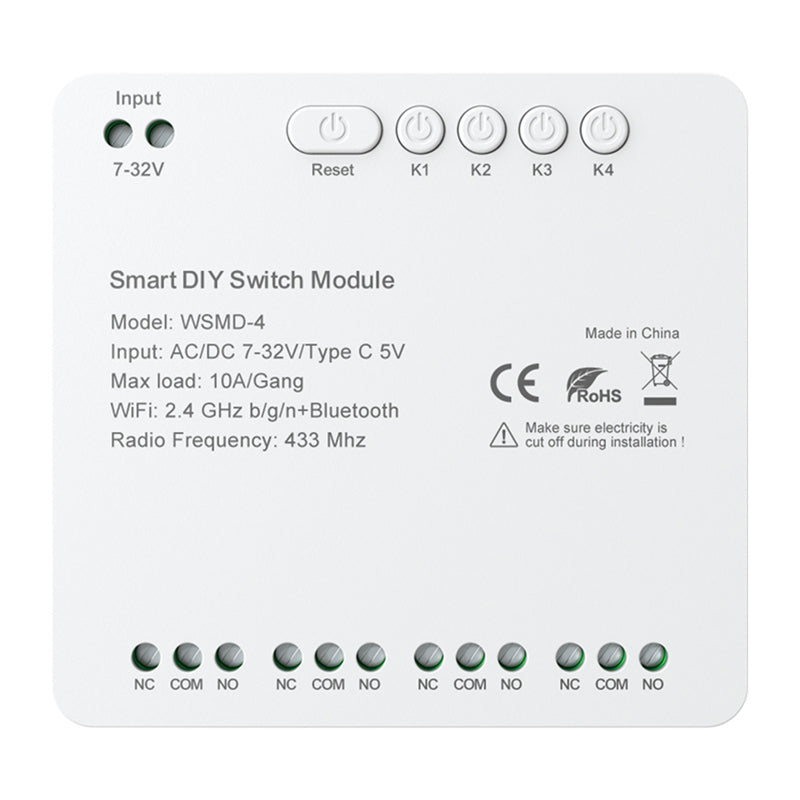 DIY Avatto WSMD-4 32V smart switch module