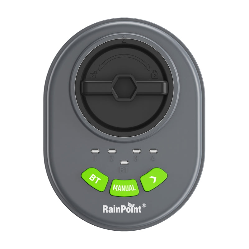 RainPoint 4-zone sprinkler controller with app, Bluetooth