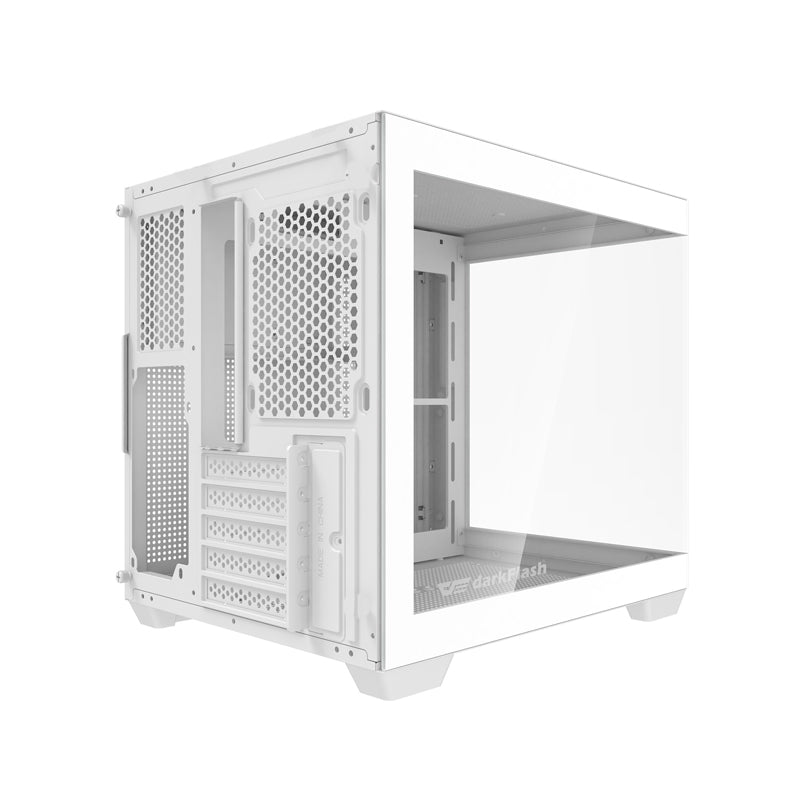 Darkflash C275P computer case without fans (White)