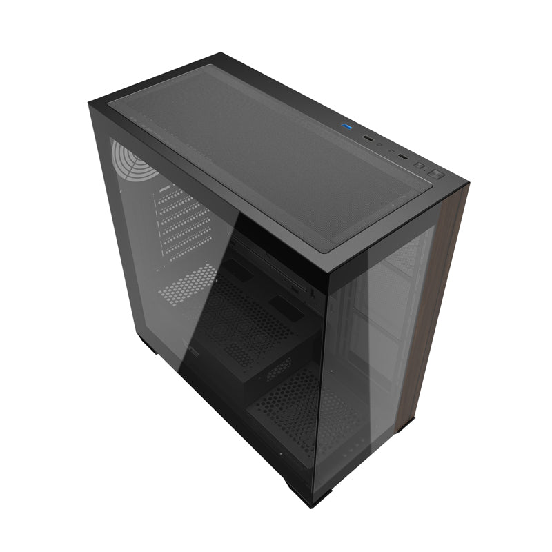Darkflash DS900W computer case without fans (Black)