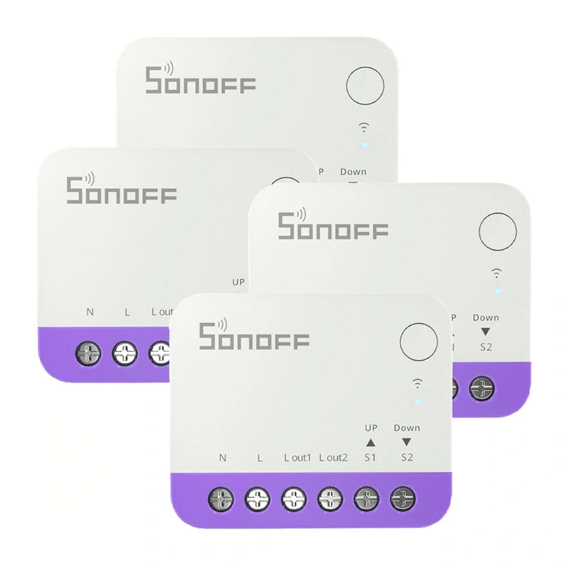 Sonoff MINI-RBS WiFi Smart Mini Roller Shutter Switch (4 pcs.)