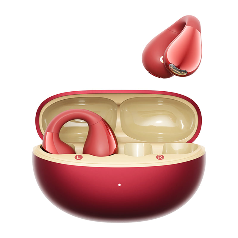 QCY Crossky Clip C30S Headphones (red)