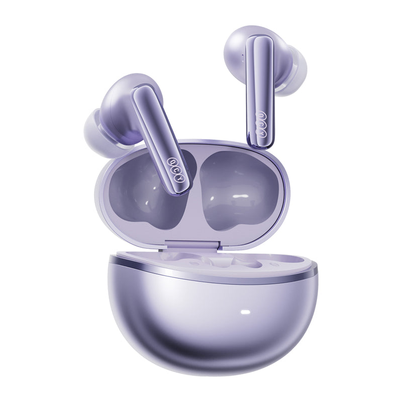 TWS QCY MeloBuds N70 headphones (purple)