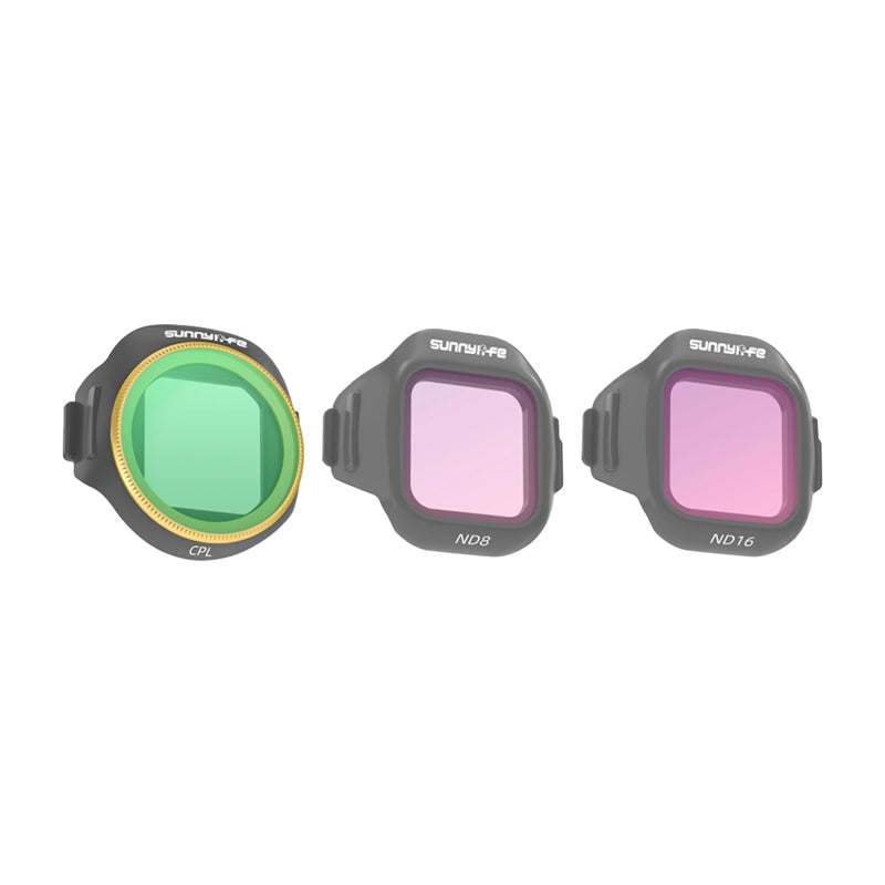 Set of 3 Sunnylife CPL + ND8 + ND16 filters for MINI 5 Pro
