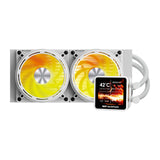 Water cooling for the processor DE240 (white)