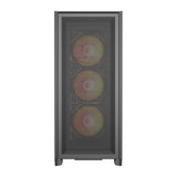 DarkFlash AIRNOVA computer case (black) + 3 fans