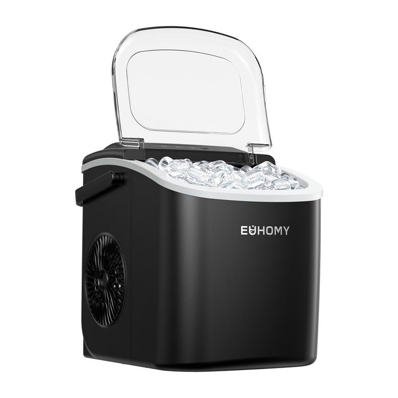 Euhomy IM001 ice cube maker, 1.2 l, 12 kg (black)