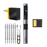 FNIRSI 100W Smart Soldering Iron with Tool Box HS-02A MAX