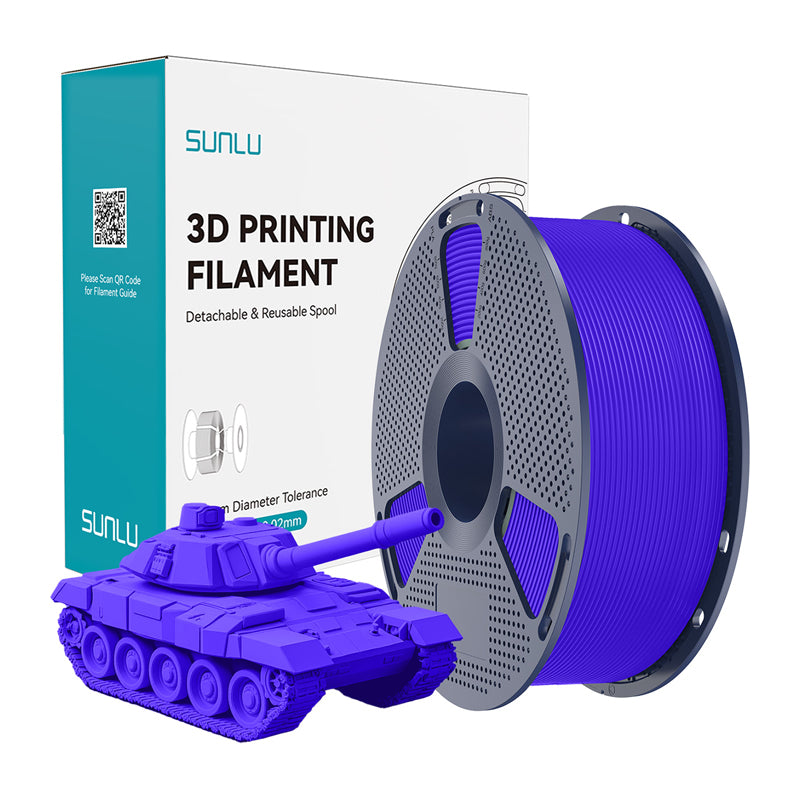 Sunlu PLA+ High-Speed Blue Filament