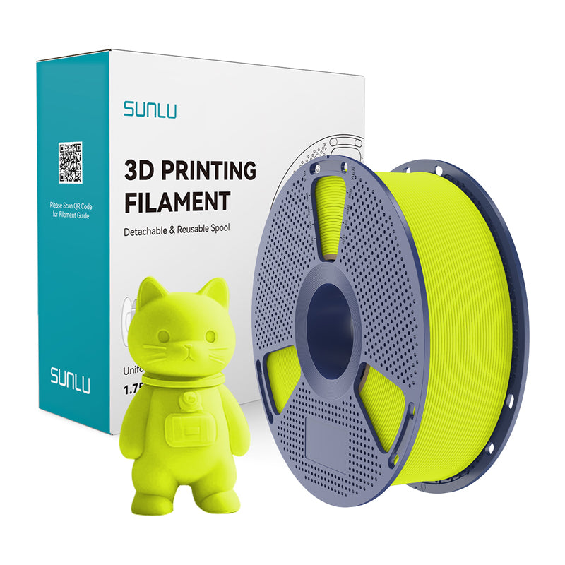 Sunlu PLA Matte Filament (Light Green)