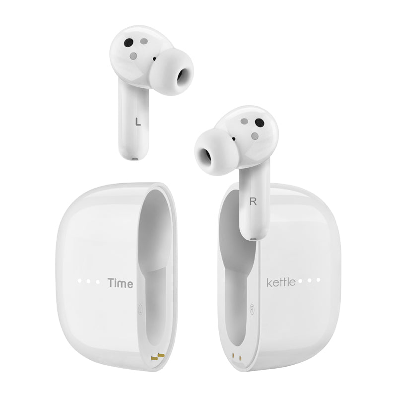 TIMEKETTLE M3 Offline Translation Earbuds (White)