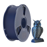 Sunlu PLA+ Silk Dual Color Filament (Black and Blue)
