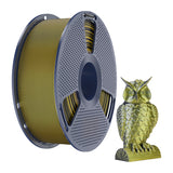 Sunlu PLA+ Silk Dual Color Filament (Black and Gold)