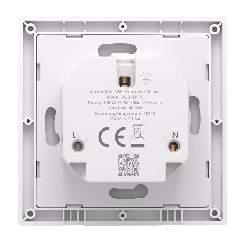Sonoff WS01TPF-E WiFi Smart Wall Socket (Type F)