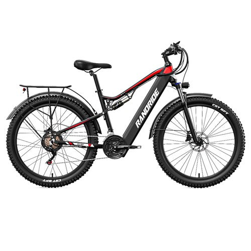 Elektriline jalgratas RANDRIDE YG90B, 1000 W mootor, maks. kiirus 45 km/h, 48 V 17 Ah