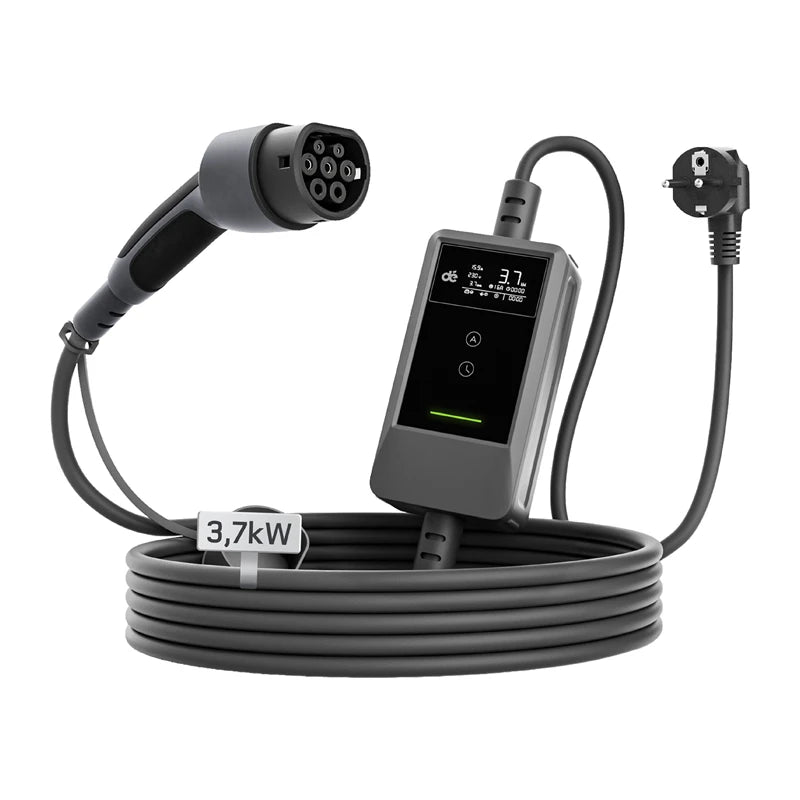Portable EV charger dé 3kW with 20m cable