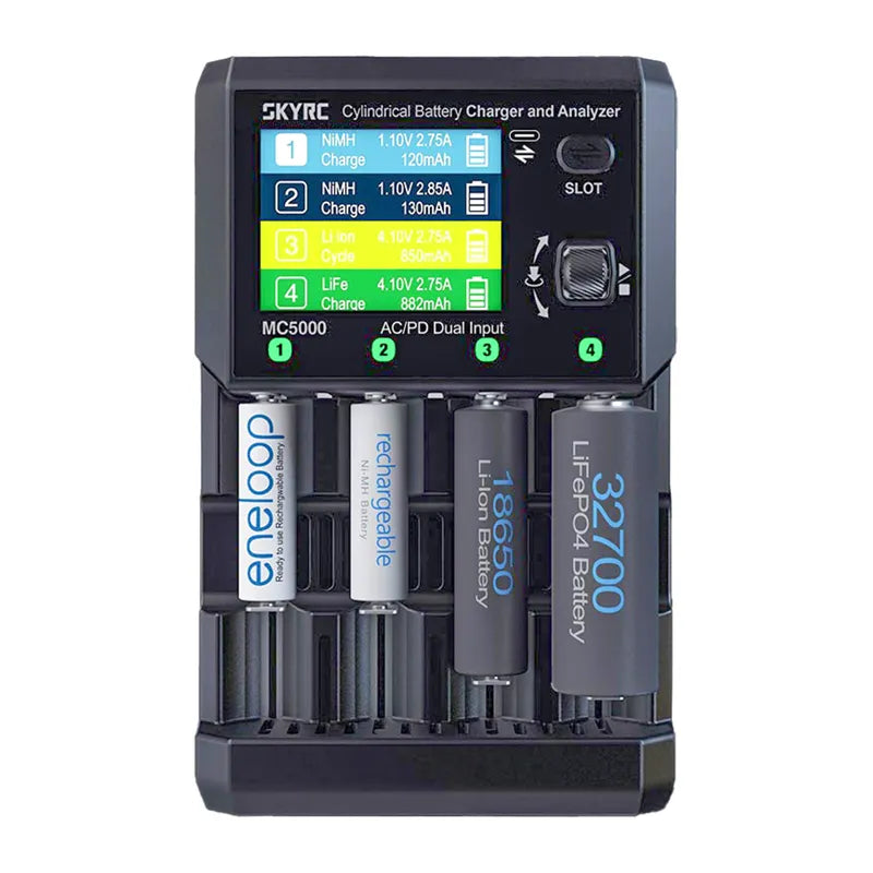 SkyRC MC5000 Battery Charger and Analyzer USB-C