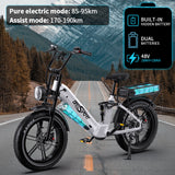 Oneport OT08 Pro täisvedrustusega elektrijalgratas 18Ah 2x