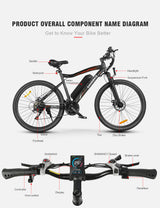 Samebike SY26-II elektriline maastikuratas