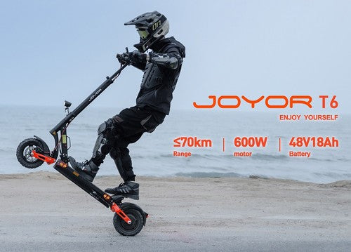 Elektriline tõukeratas Joyor T6, 600 W mootor, 48 V 18 Ah
