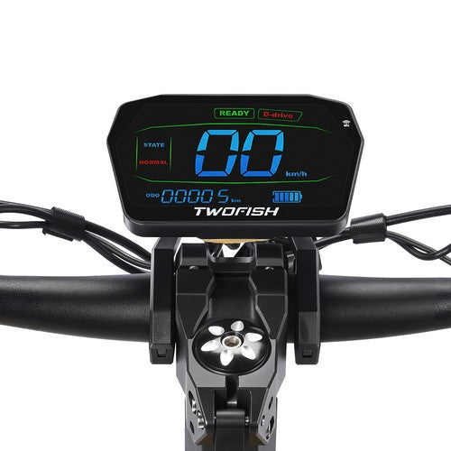 TWOFISH TW3 PRO elektriline tõukeratas 2x1000W, 52V 23Ah