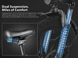 SAMEBIKE CY20 Elektriratas 350W 13Ah