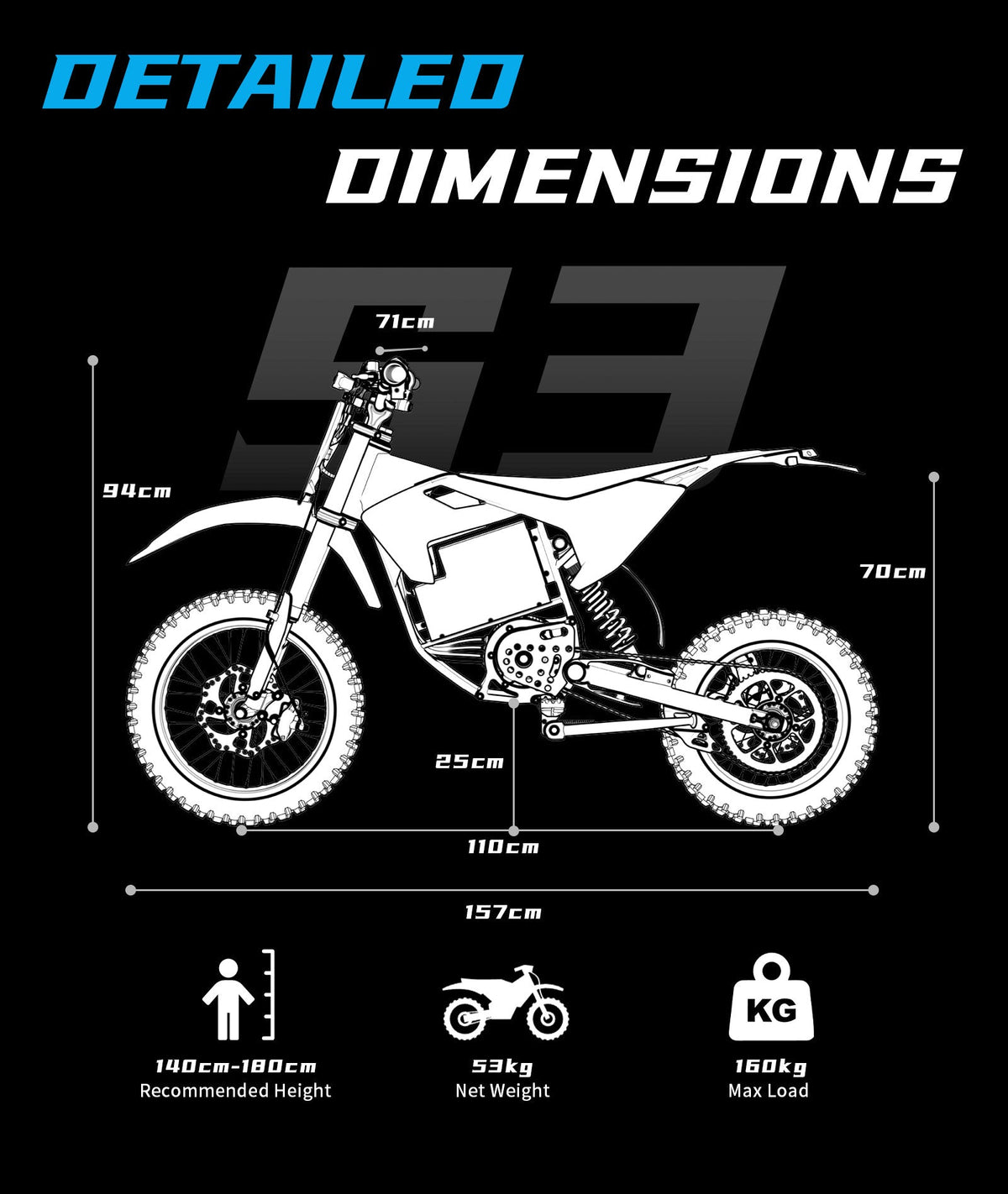 ZAWES S3 elektriline jalgratas OFF-ROAD