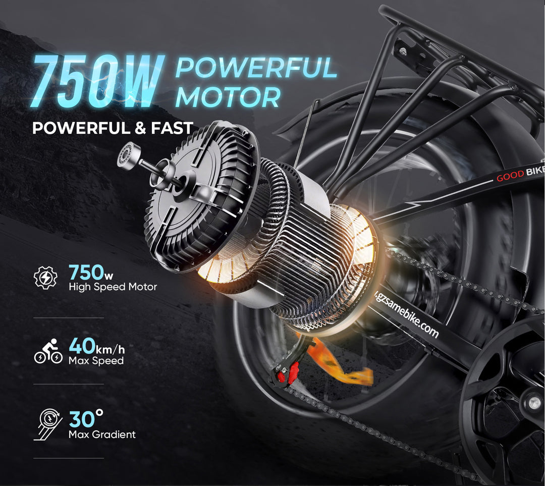 Samebike LOTDM200-II 750W elektriratas