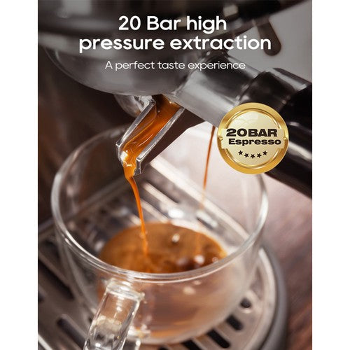 HiBREW H10B espressomasin, 20-baarine tõmberõhk
